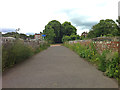 SX9884 : Bridge over railway at Lympstone by Hugh Craddock