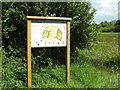 TM0178 : Thelnetham Fen sign by Geographer