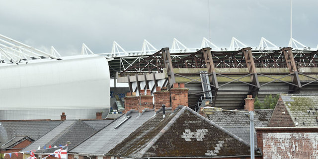 The North Stand, Windsor Park, Belfast (July 2016)