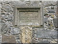 NG0483 : Commemorative stone at St Clement's, Rodel by M J Richardson