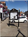 TF2310 : Crowland Town Notice Board on North Street by Geographer