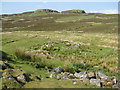 NG3338 : House remains at Dùn Beag by M J Richardson