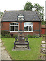 TL9877 : Market Weston Village sign by Geographer