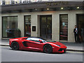 TQ2880 : Lamborghini Aventador outside The May Fair by Hugh Venables