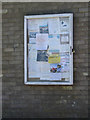 TM0174 : Wattisfield Community Centre Notice Board by Geographer