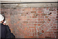 TA0928 : Brickwork at Paragon Train Station by Ian S