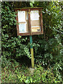 TM0173 : Wattisfield Village Notice Board by Geographer