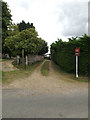 TL9874 : Footpath off Church Lane by Geographer