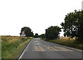 TL9773 : Entering Stanton on the A143 Bury Road by Geographer