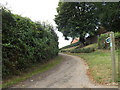 TM0074 : Upper Street Lane Byway to the A143 Bury Road by Geographer