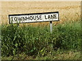 TM0175 : Townhouse Lane sign by Geographer