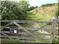 SX9092 : Entrance to Barley Farm Nature Reserve, Antonine Crescent, Exeter by David Smith