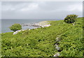 NM4298 : Ruins, Port nan Carannan by Craig Wallace