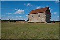 TM0308 : Chapel of St Peter on the Wall, Bradwell-on-Sea: exterior by Jim Osley