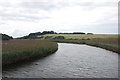 NJ9929 : River Ythan under gloomy skies by Bill Harrison