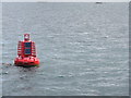 NF9879 : CABBAGE buoy in the Sound of Harris by M J Richardson