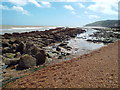 TV6197 : Rocky shore, Eastbourne by Malc McDonald