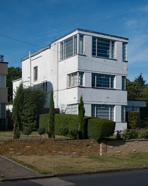 Modernist house, Valencia Road, Stanmore - No. 2