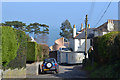 SX9371 : Looking down Horse Lane towards the junction with Dunmore Drive, Shaldon by Robin Stott