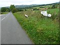 SK3457 : Signpost, junction of Lea Moor Road and High Lane by Christine Johnstone