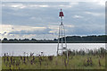 SE8622 : Navigation marker next to the River Trent by Mat Fascione