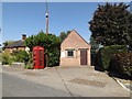 TM1193 : Bunwell Telephone Exchange & Telephone Box by Geographer