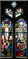 TL3350 : St Andrew, Wimpole - Stained glass window (set of 7 images) by John Salmon