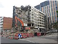 SZ0991 : Bournemouth: demolition of 13-19 Oxford Road by Chris Downer