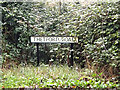 TL9271 : Thetford Road sign by Geographer