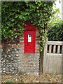 TL9870 : West Street Victorian Postbox by Geographer