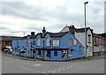 SJ8445 : Newcastle-under-Lyme: Boat and Horses by Jonathan Hutchins