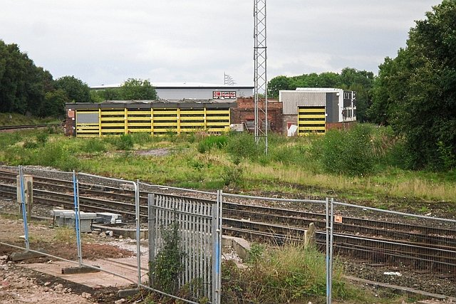 Disused Currock railway yard