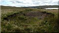 NS2673 : Bomb crater near Loch Thom by Lairich Rig