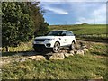 SD9449 : On the Land Rover Experience at Yellison Farm by Graham Hogg