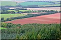 NT5938 : Red soil at Georgefield, Earlston by Jim Barton