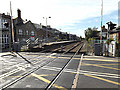 TM0595 : Railway Lines at Attleborough Railway Station by Geographer