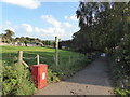 SJ8149 : Wood Lane: footpath off Apedale Road by Jonathan Hutchins