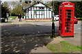 SO9523 : K6 phonebox opposite Central Cross Cafe, Cheltenham by Jaggery