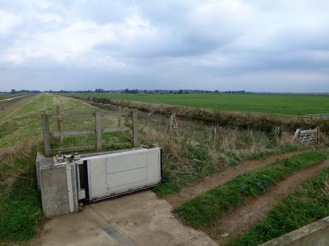 Jolly Banker's Flood Gates - The Ouse Washes