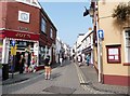 SN1300 : Upper Frog Street, Tenby by Derek Voller