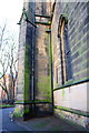 SK5904 : Buttress on tower of St George's Church by Roger Templeman