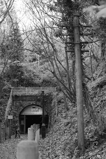 Devonshire Tunnel's eastern portal