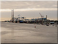 O1933 : River Liffey, South Quays Container Terminal by David Dixon