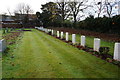 TA1147 : War Graves in St Mary's Graveyard, Brandesburton by Ian S