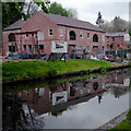 SO8898 : New canalside apartments at Compton, Wolverhampton by Roger  D Kidd