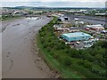 ST3286 : East bank of the River Usk by Robin Drayton