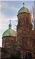 TQ2887 : Domes, St Joseph's Roman Catholic Church, Highgate by Jim Osley