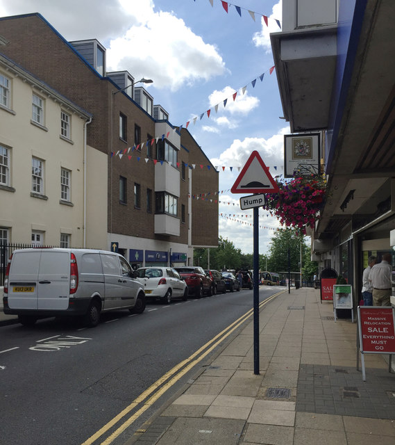 Market Street and Westgate House, Warwick