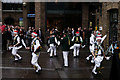 TQ3280 : Morris Dancing on the South Bank by Peter Trimming