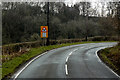 SO0332 : Bends Ahead (B4520) by David Dixon